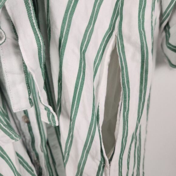 Universal Thread Green and White Striped Maxi Dress - Picture 10 of 10